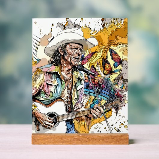 Creative Music Mozaïek 8x10 Prints Acryl Bord (Neutraal)