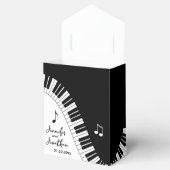 Creative Musicians Piano Keys Wedding Bedankdoosjes (Geopend)