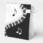 Creative Musicians Piano Keys Wedding Bedankdoosjes (Achterkant)