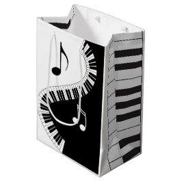 Creative Musicians Piano Keys Wedding Medium Cadeauzakje