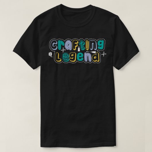 Creative Needlework Hobby Crafter T-shirt (Design voorkant)