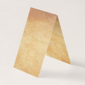 Creative Nostalgic Old Paper Professional Visitekaartje (Achterkant)