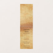 Creative Nostalgic Old Paper Professional Visitekaartje (Binnenkant ongevouwen)