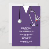 Creative Nurse Afstudeerder Party Magnetische Uitnodiging (Voorkant)