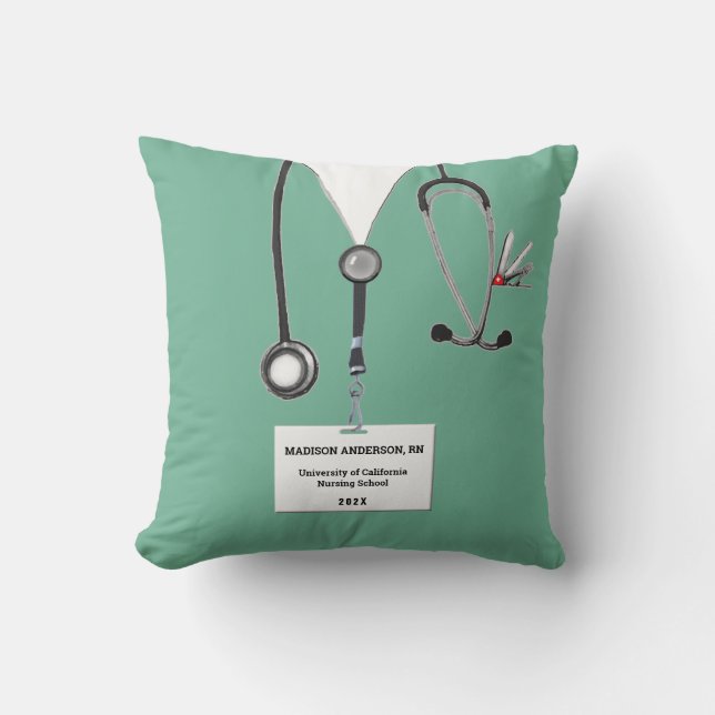 Creative Nurse Afstuderen Gift Kussen (Voorkant)