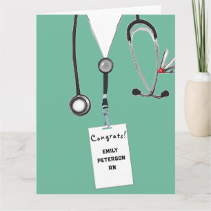 Creative Nurse Afstuderen Kaart