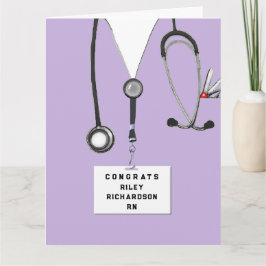 Creative Nurse Afstuderen Kaart