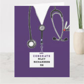 Creative Nurse Afstuderen Kaart (Voorkant)