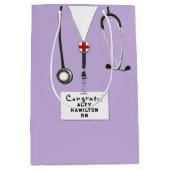 Creative Nurse Afstuderen Medium Gift Bag Medium Cadeauzakje (Voorkant)