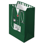 Creative Nurse Afstuderen Medium Gift Bag Medium Cadeauzakje (Voorkant Gekanteld)