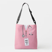 Creative Nurse Gift Crossbody Bag Crossbody Tas (Achterkant)