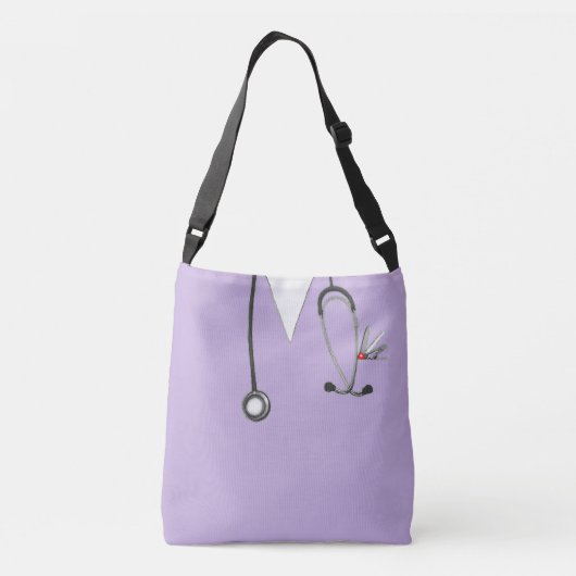 Creative Nurse Gift Crossbody Tas (Achterkant)