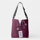 Creative Nurse Gift Crossbody Tas (Voorkant)