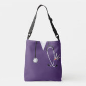 Creative Nurse Gift Crossbody Tas (Achterkant)