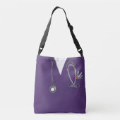 Creative Nurse Gift Crossbody Tas (Achterkant)
