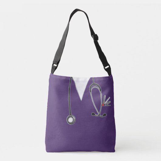 Creative Nurse Gift Crossbody Tas (Achterkant)