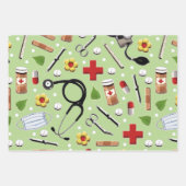 Creative Nurse Gift Inpakpapier Vel (Voorkant)