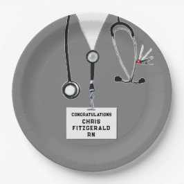 Creative Nurse Graduation Party Papieren Bordje