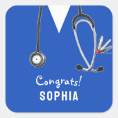 Creative Nurse Graduation Sticker (Voorkant)