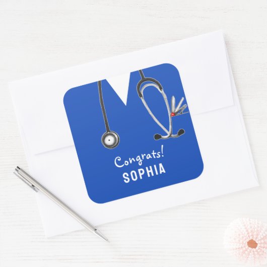 Creative Nurse Graduation Sticker (Envelop)