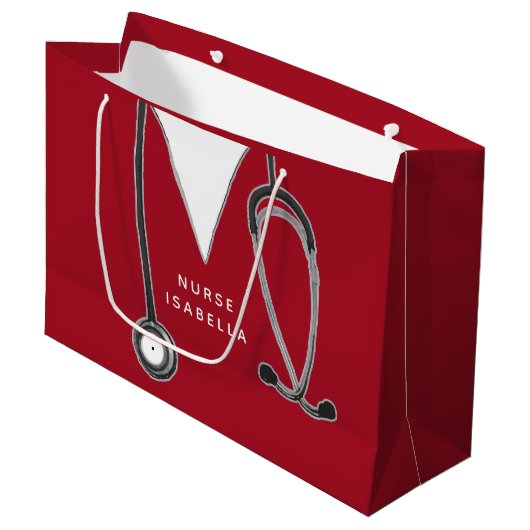 Creative Nurse Groot Cadeauzakje (Voorkant Gekanteld)