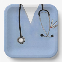 Creative Nurse Party Papieren Borden Papieren Bordje