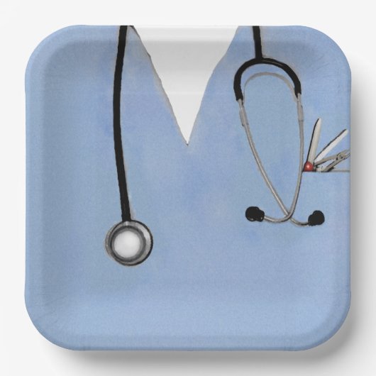 Creative Nurse Party Papieren Borden Papieren Bordje (Voorkant)