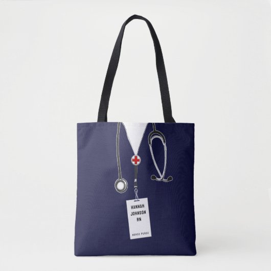 Creative Nurse Tote Bag (Voorkant)