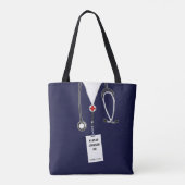 Creative Nurse Tote Bag (Achterkant)