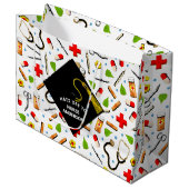 Creative Nursing School Afstudeerder Groot Cadeauzakje (Voorkant Gekanteld)
