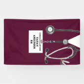 Creative Nursing School Afstuderen Spandoek (Horizontaal)