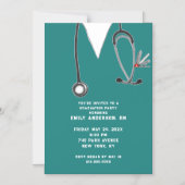 Creative Nursing School Graduation Magnetische Uitnodiging (Voorkant)