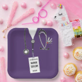 Creative Nursing School Graduparty Papieren Bordje (Feest)
