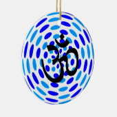 Creative Om - kerstversiering Keramisch Ornament (Rechts)