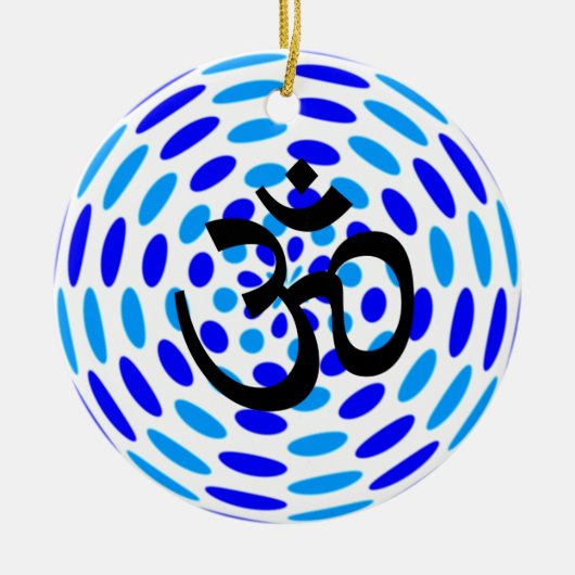Creative Om - kerstversiering Keramisch Ornament (Voorkant)