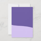 Creative Paars Origami Flower Moederdag Kaart (Achterkant)