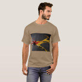 Creative Paint Splash Art T-Shirt (Voorkant volledig)
