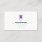 Creative Painter Tools Signage Painage Contractor Visitekaartje (Achterkant)