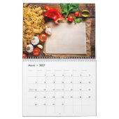 Creative Pasta Recipes & Photo Notes Calendar Kalender (Mar 2027)