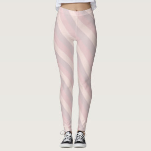 Creative Pastel Colors Roze Cream Paarse Sjabloon Leggings