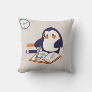 Creative Penguin Pillow - Schattige kunst in actie Kussen