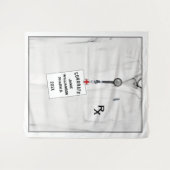 Creative Pharmacy School Afstuderen Gefeliciteerd Wandkleed (Voorkant (horizontaal))