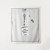 Creative Pharmacy School Afstuderen Gefeliciteerd Wandkleed (Voorkant)