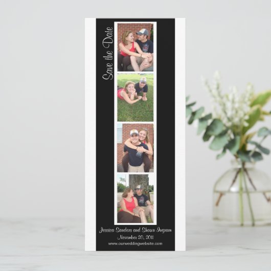 Creative Photo Booth Save the Date (Staand voorkant)