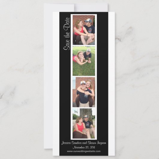 Creative Photo Booth Save the Date (Voorkant)
