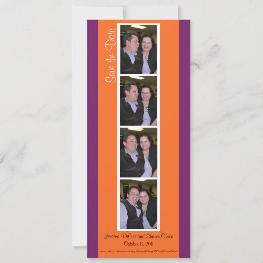 Creative Photo Booth Save the Date (Voorkant)
