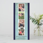 Creative Photo Booth Save the Date (Sky Blue) (Staand voorkant)