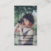 Creative Photography Design Visitekaartje met (Voorkant)
