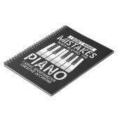 Creative Pianist Witty Piano Musician Music Lover Notitieboek (Linkerzijde)