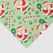 Creative Pickleball-kerstfeestdag Tissuepapier (Detail)